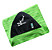 Capa Atoalhada Camisinha Prancha Surf 5'9 Mescla Verde - Imagem 2