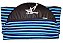 Capa Atoalhada Camisinha Prancha Surf Mini Long Longboard Funboard 8'6 Azul e Azul - Imagem 1