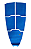 Deck Sup Wave Fresado Guepro 5 Peças Para Prancha Stand Up Azul - Imagem 1
