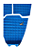 Deck Sup Wave Fresado Guepro 5 Peças Para Prancha Stand Up Azul - Imagem 2
