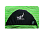 Capa Atoalhada Camisinha Prancha Surf Funboard 6'8" Mescla Verde - Imagem 1
