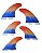 Jogo De Quilhas Multifins GF2 Cod8 - Imagem 1