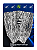 Deck Guepro Antiderrapante Prancha De Surf Gp17 Branco e Preto Camuflado - Imagem 2