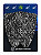 Deck Guepro Antiderrapante Prancha De Surf Gp18 Branco e Preto Camuflado - Imagem 2