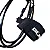 Leash Sup Wave Surf e Longboard 8 mm. x 8' Preto - Imagem 4