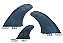Quilha Similar Mark Richards Twin+ Estabilizador GF2 Cod.19 - Imagem 1