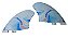 Bi Quilha Keel Fish Retro Old School GF2 Cod11 - Imagem 1