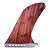 Quilhão 9,5 Longboard Sup Stand Up Central Single Fin Mod.17 - Imagem 2