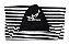 Capa Atoalhada Camisinha Prancha Surf 6'8 Branco e preto - Imagem 1