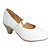 Sapato Social Salto Branco - Imagem 1