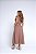vestido fivela marrom - Imagem 2