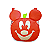 Bolsa Abobora Halloween Mickey - Imagem 1