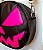 Bolsa Abóbora Halloween Preta e Rosa Neon - Imagem 4