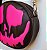 Bolsa Abóbora Halloween Alma Monster Neon Rosa - Imagem 4