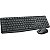 Kit Teclado e Mouse Sem fio Logitech MK235 Preto - Imagem 1