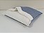 Saco de Dormir Pet Azul com Pelúcia Sherpa Off White - Imagem 3