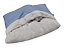 Cama Pet Saco de Dormir com Pelúcia Azul - Imagem 1