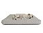 Futon Cachorro Grande Vintage Off White - Imagem 1