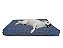 Futon Cachorro Grande Azul Tramê - Imagem 1
