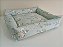 Cama Cachorro Floral Verde - Imagem 2