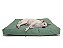 Futon Cachorro Grande Impermeável Acquablock® Verde Hortelã - Imagem 1
