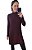 Vest Legging Manga Longa Gola Alta - Vinho - Imagem 1