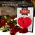 COMBO PÉTALAS DE ROSAS 100 UNID + VELA DE MASSAGEM BEIJÁVEL VINHO - Imagem 2