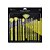 KIT COM 12 PINCÉIS PARA MAQUIAGEM NEON MACRILAN - Imagem 5