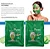BOX SACHÊ PEPINO MÁSCARA FACIAL PEEL OFF PHALLEBEAUTY - 50 UNID. - Imagem 2