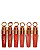 BOX LIP GLOSS COM BRILHO EFEITO ESPELHADO E CHAVEIRO 24 UNID - Imagem 3