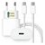 CARREGADOR TURBO 30W USB-C A GOLD COM CABO IPHONE ANDROID - Imagem 5