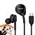 Fone de Ouvido Intra-Auricular A’Gold USB-C Extra Bass - Imagem 1