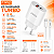 KIT CARREGADOR TURBO 40W AGOLD 2 PORTAS + CABO LIGHTNING - Imagem 2