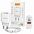 KIT CARREGADOR TURBO 40W AGOLD 2 PORTAS + CABO LIGHTNING - Imagem 1