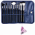 KIT 12 PINCÉIS PARA MAQUIAGEM PROFISSIONAL E BOLSA MACRILAN - Imagem 5