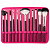 KIT 12 PINCÉIS PARA MAQUIAGEM PROFISSIONAL E BOLSA MACRILAN - Imagem 4