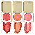 BOX NATURAL FLUSH BLUSH COMPACTO SILK SKIN RUBY ROSE G1 - 24 UNID. - Imagem 3