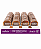 BOX CONTORNO FACIAL COMPACTO  DIA A DIA  MAHAV 36 UNID. - Imagem 1