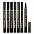 BOX CANETA DELINEADORA CIRCUS PRETA PLAYBOY 48 UNID. - Imagem 3
