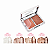 BOX ILUMINADOR DUO SUCH A GLIMMER PÓ + CREMOSO BLOW RUBY ROSE 24 UNID. - Imagem 3