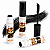 BOX MÁSCARA CÍLIOS FEBELLA CUTE MAX VOLUME PRETO PEEL OFF 24H ORIGINAL 12 UNID. - Imagem 3