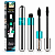 BOX MÁSCARA DE CÍLIOS PRETA VOLUME ALONGAMENTO PEEL OFF FEBELLA 12 UNID. - Imagem 3