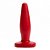 Plug Anal Vermelho 10,5 x 3cm - Imagem 1