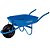 CARRINHO DE MÃO / MULTI - PNEU/CAMARA - 50LT AZUL - TRAMONTINA - Imagem 1