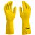 LUVA LATEX ANTIDERRAPANTE - AMARELA 10 GG LV-LAF10 - IMBAT - Imagem 1