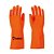 LUVA LATEX ANTIDERRAPANTE - LARANJA 08 M LV-LLF8 - IMBAT - Imagem 1