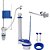 KIT COMPLETO CAIXA ACOPLADA ACIONAMENTO POP - LATERAL 340502 - BLUKIT - Imagem 1