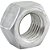 PORCA SEXTAVADA ZINCADA - 1/4" Unidade - JOMARCA - Imagem 1