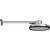 CHUVEIRO S/ REGISTRO CROMADO - PVC = 07" (170mm) - VALEPLAST - Imagem 1