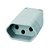 PINO FEMEA 3P - CINZA 10A 2043 - PERLEX - Imagem 1